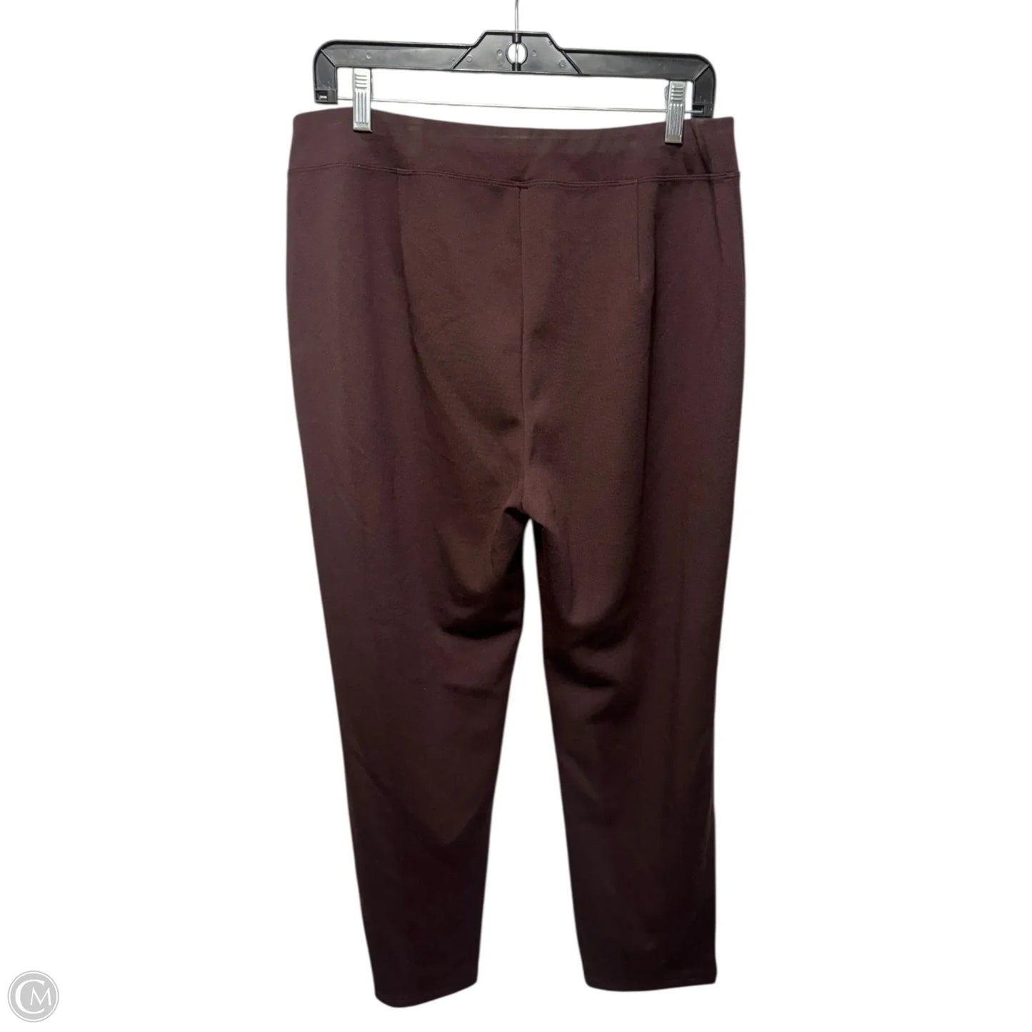 Pants Other By Eileen Fisher In Maroon, Size: L