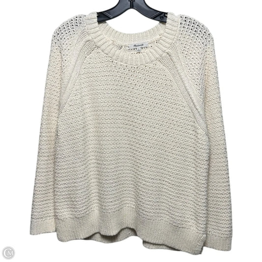 Sweater By Madewell In Cream, Size: M