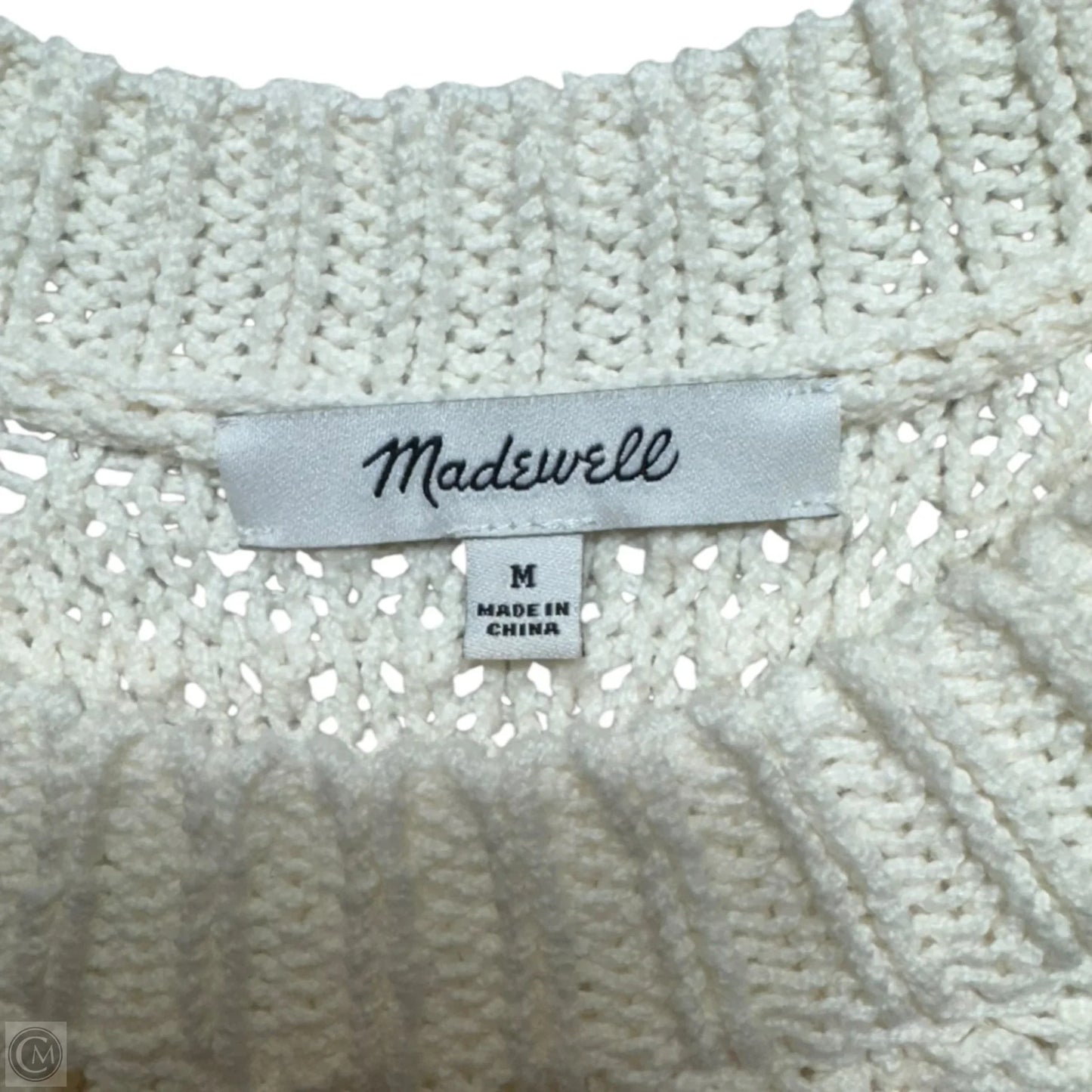 Sweater By Madewell In Cream, Size: M