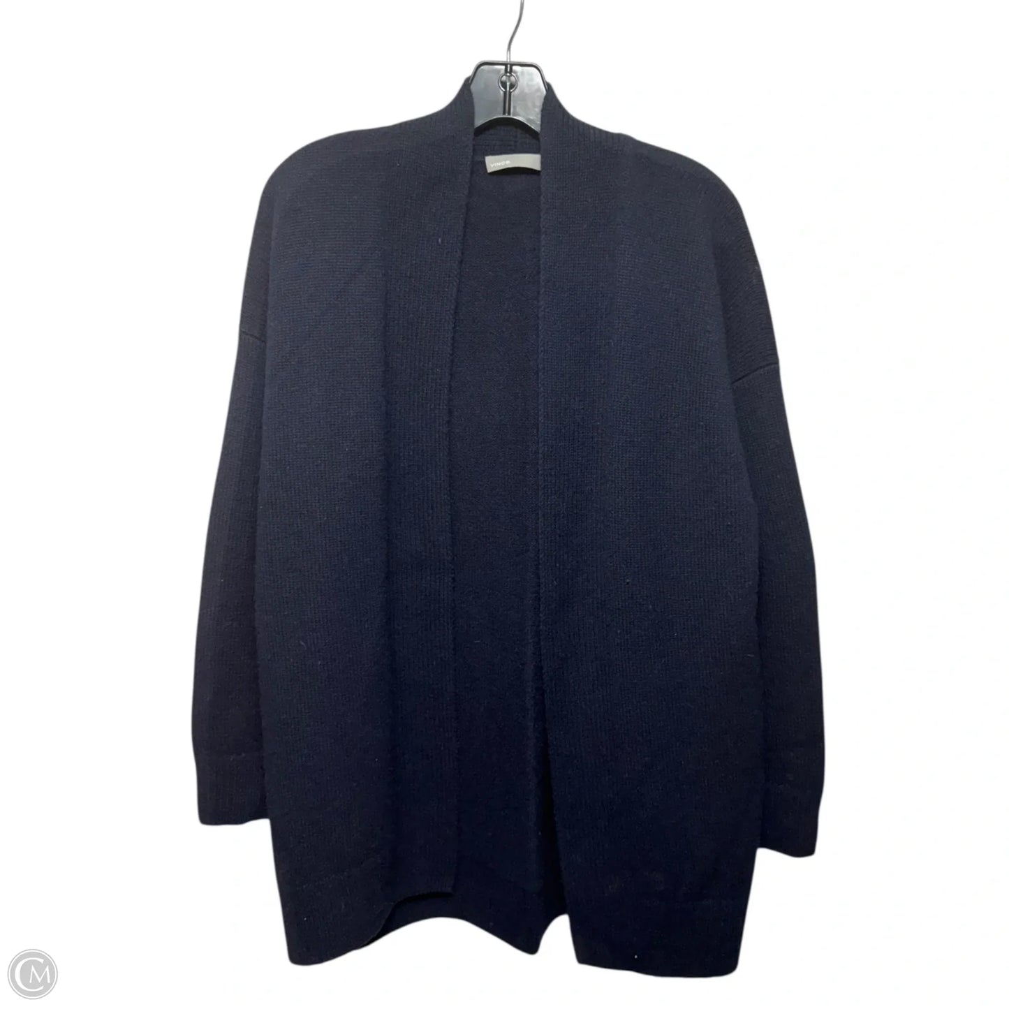 Sweater Cardigan Cashmere By Vince In Navy, Size: S
