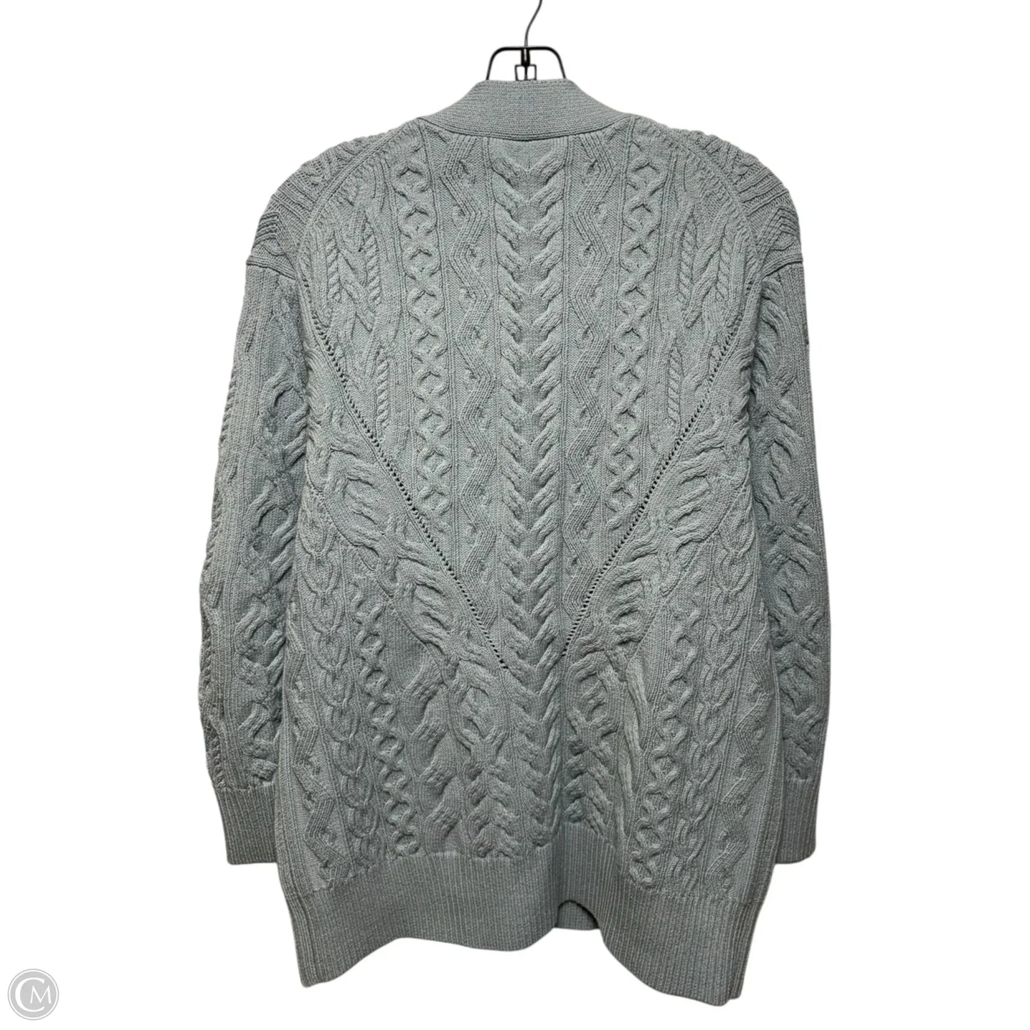 Sweater Cardigan By Vince In Blue, Size: S
