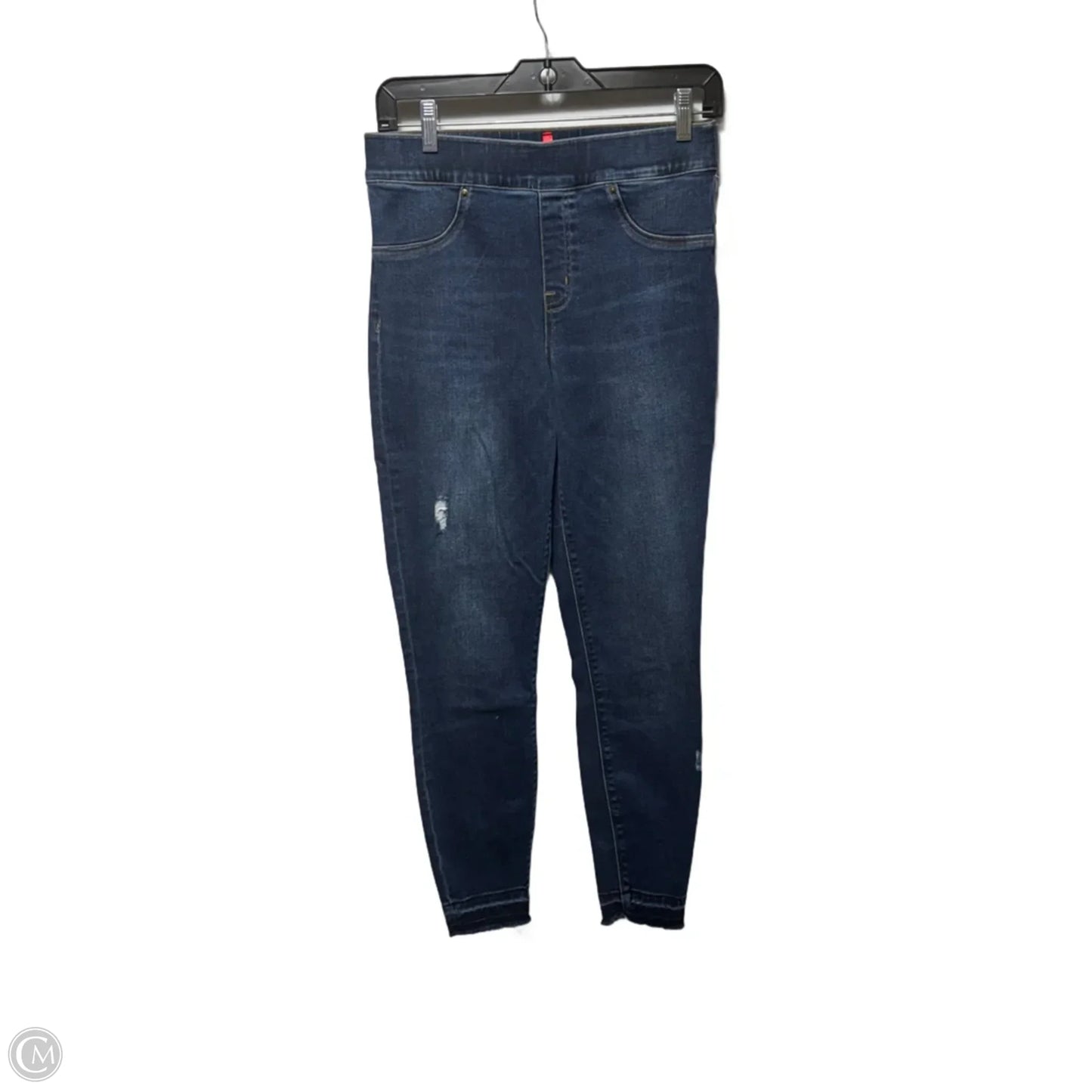 Pants Leggings By Spanx In Blue Denim, Size: M