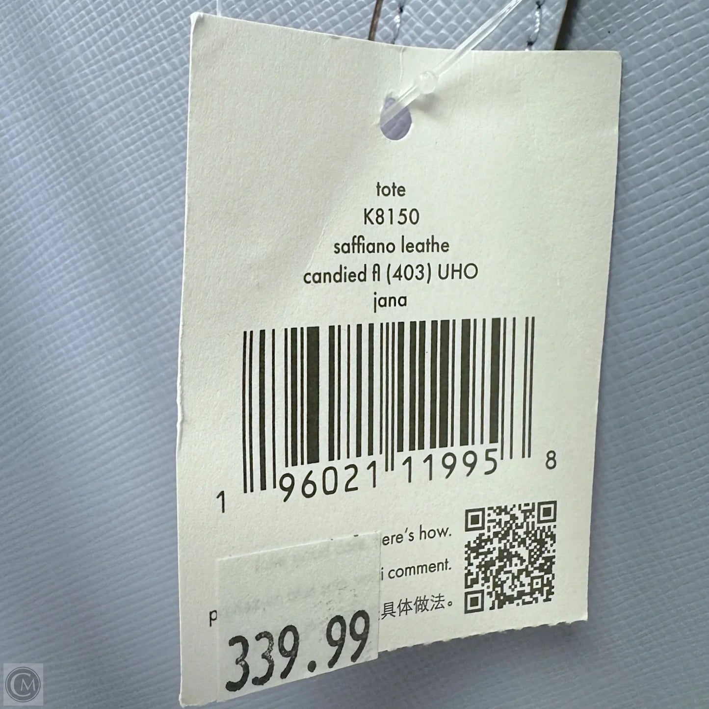 Jana Tote Handbag Designer By Kate Spade, Size: Medium