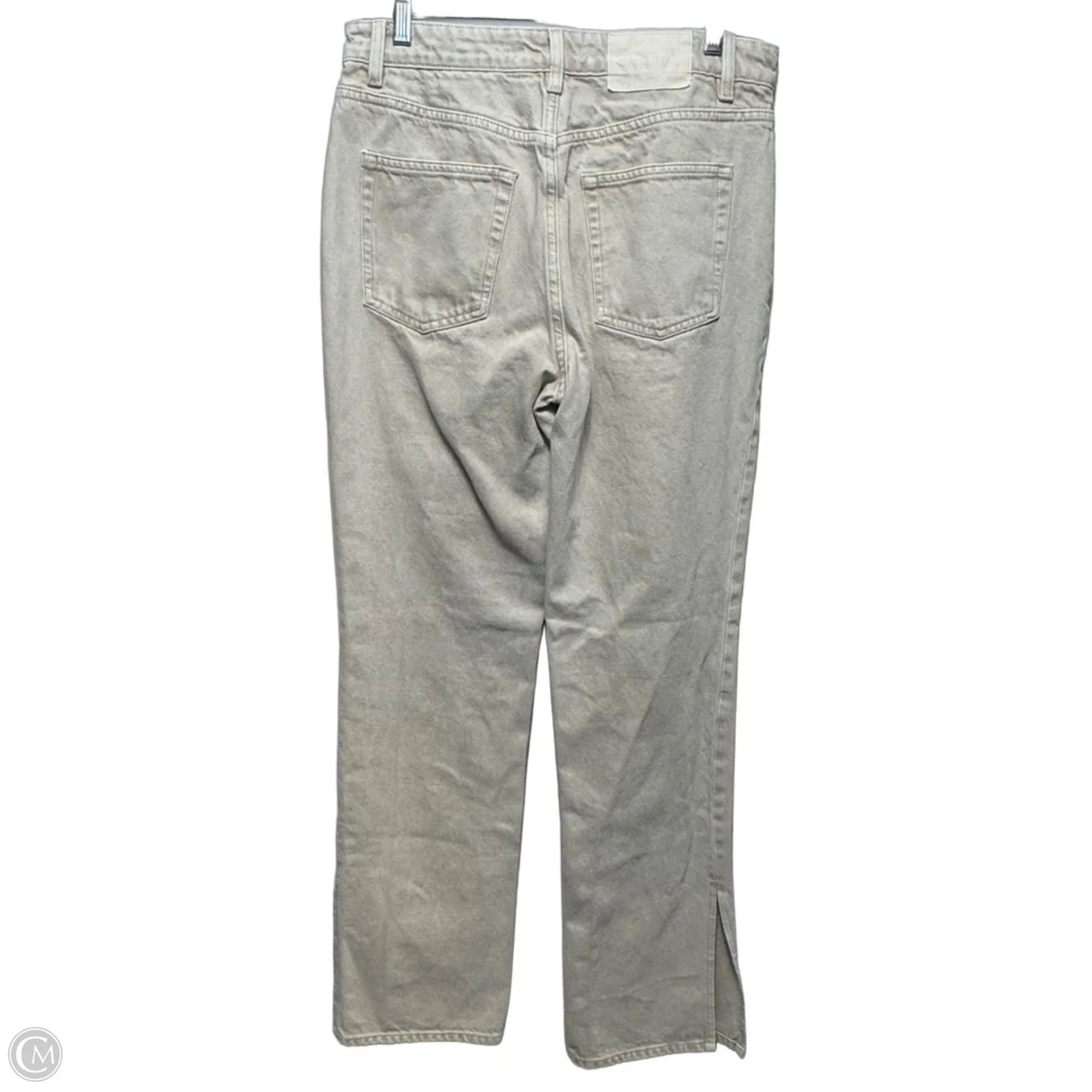 Jeans Wide Leg By Grlfrnd In Cream, Size: 6