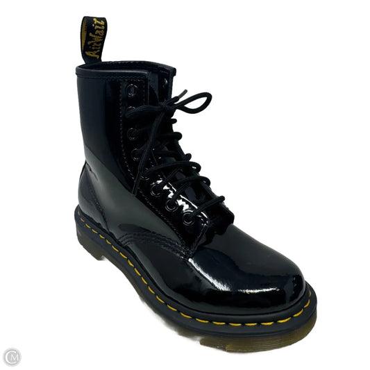 1460 Boots Combat By Dr Martens In Black, Size: 6