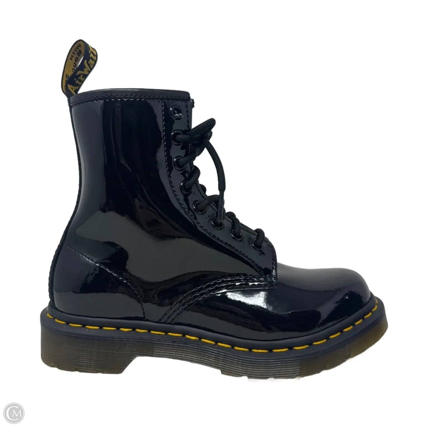 1460 Boots Combat By Dr Martens In Black, Size: 6