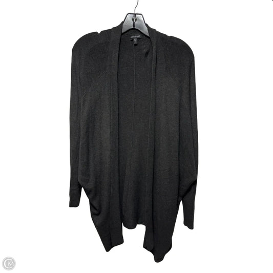 Sweater Cardigan By Eileen Fisher In Grey, Size: S