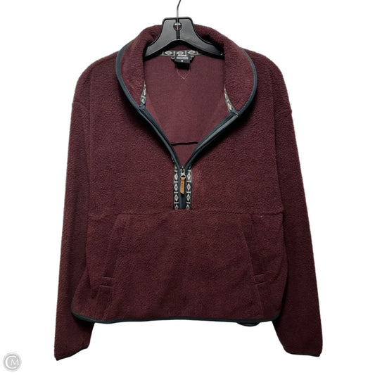 Athletic Fleece By Kuhl In Maroon, Size: M