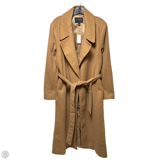 Belted Trench Coat By Banana Republic In Tan, Size: L