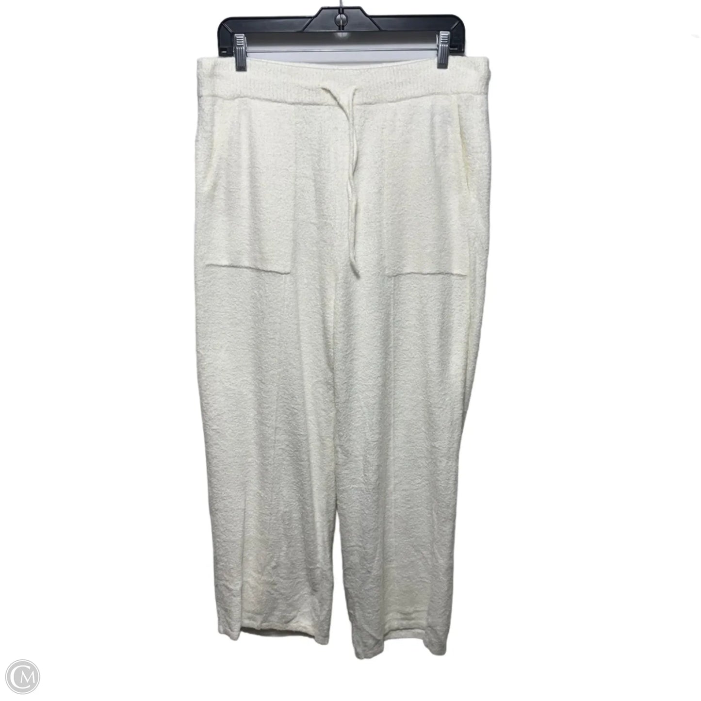 CozyChic Lite Patch Pocket Long Pants By Barefoot Dreams In Cream, Size: L