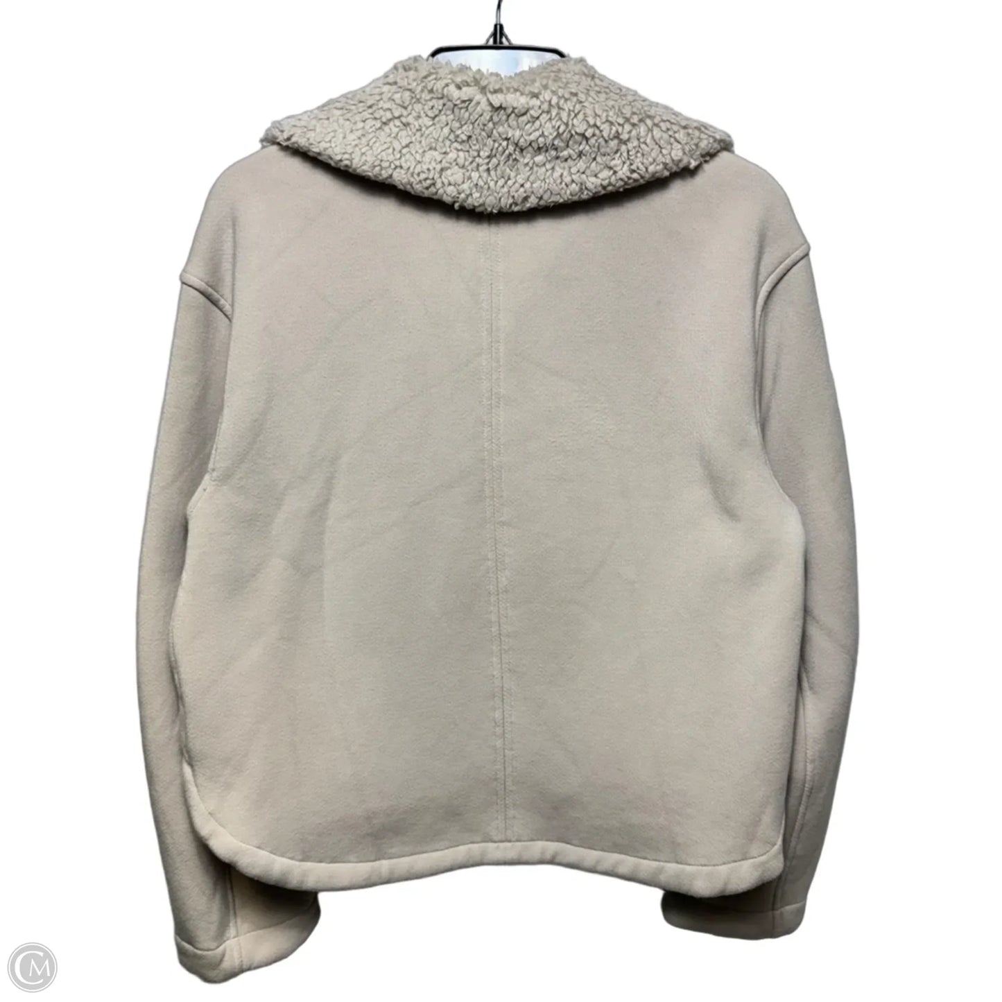 Fleece Lined Jacket By Athleta In Cream, Size: S