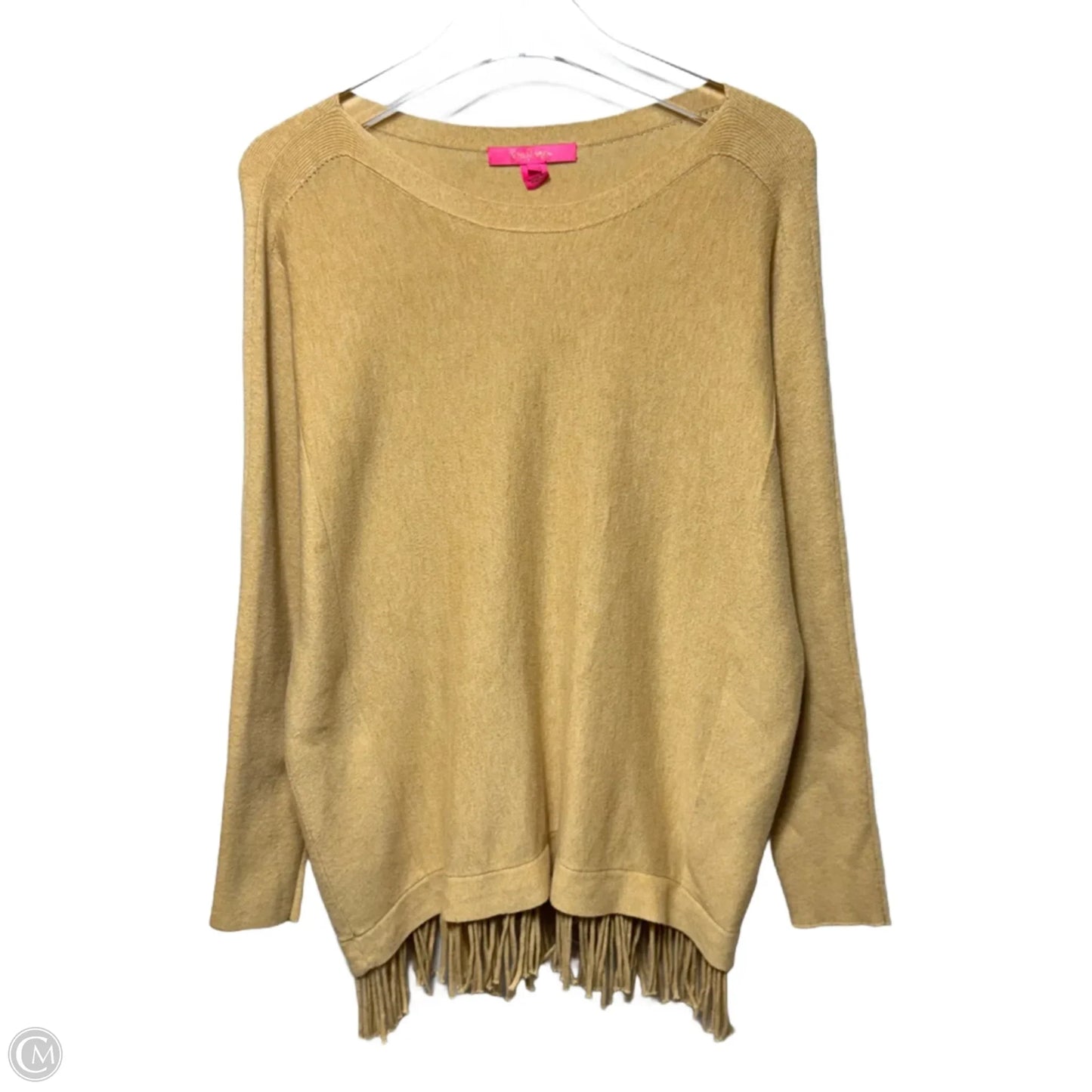 Glenda Sweater Designer By Lilly Pulitzer In Heathered Sand Bar, Size: L