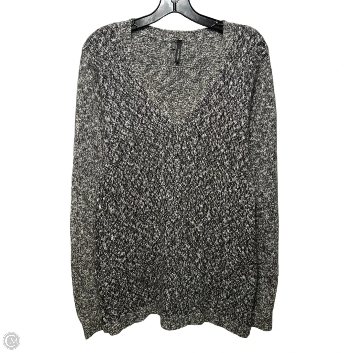 Metallic Sweater By Maurices In Grey, Size: Xl