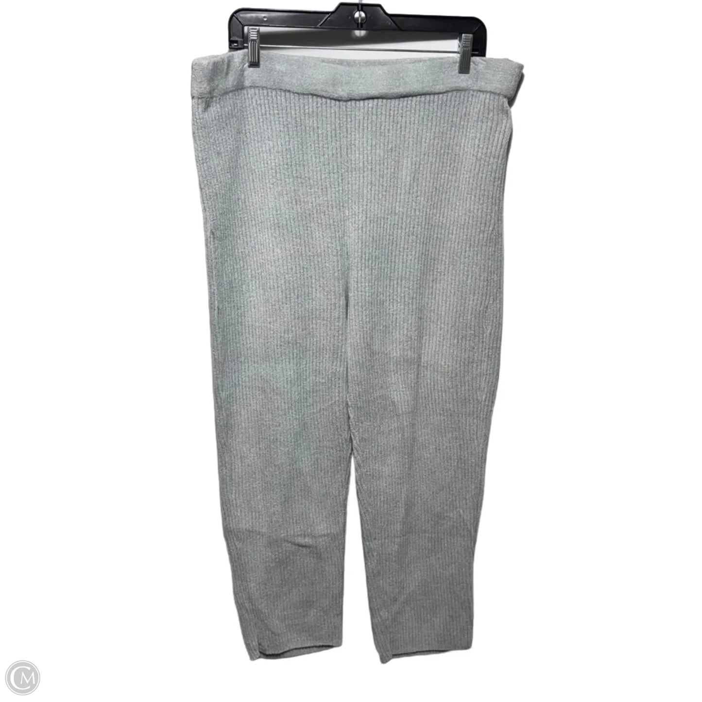 CozyChic Ultra Lite Ribbed Crop Pants By Barefoot Dreams In Dusk, Size: 1X