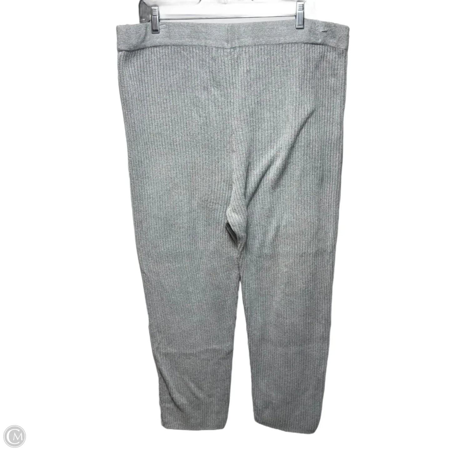 CozyChic Ultra Lite Ribbed Crop Pants By Barefoot Dreams In Dusk, Size: 1X