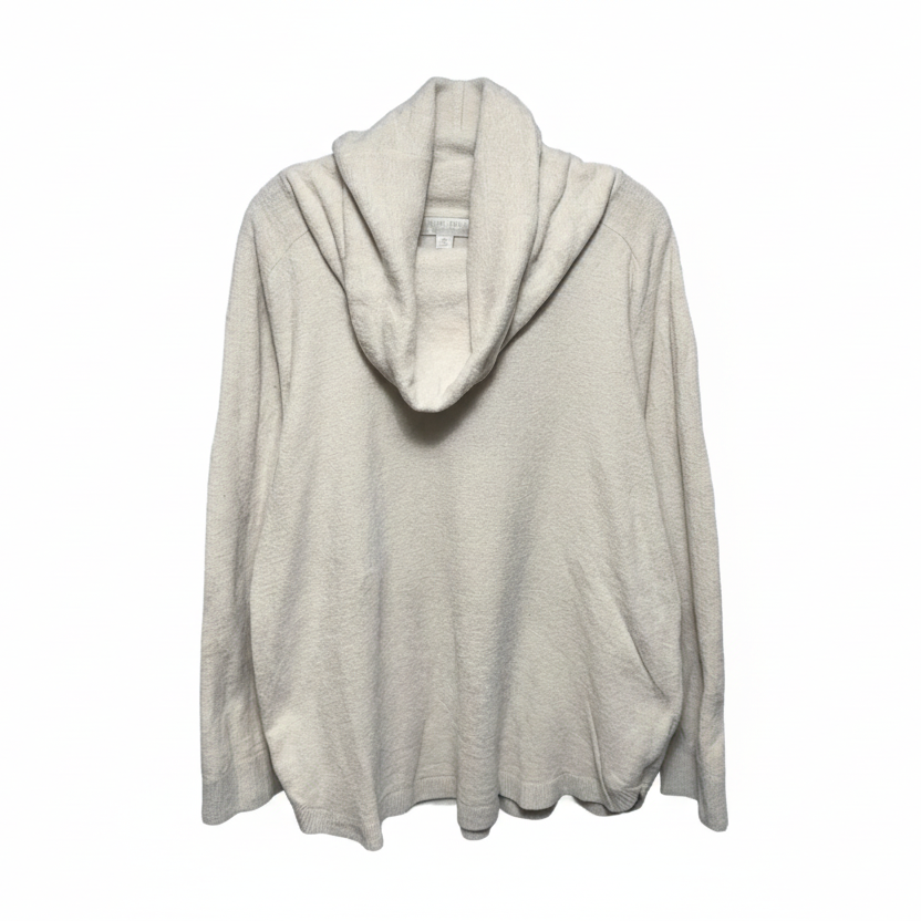 Cozy Chic Ultra Lite Coastal Cowl Neck Tunic By Barefoot Dreams In Cream, Size: 1X