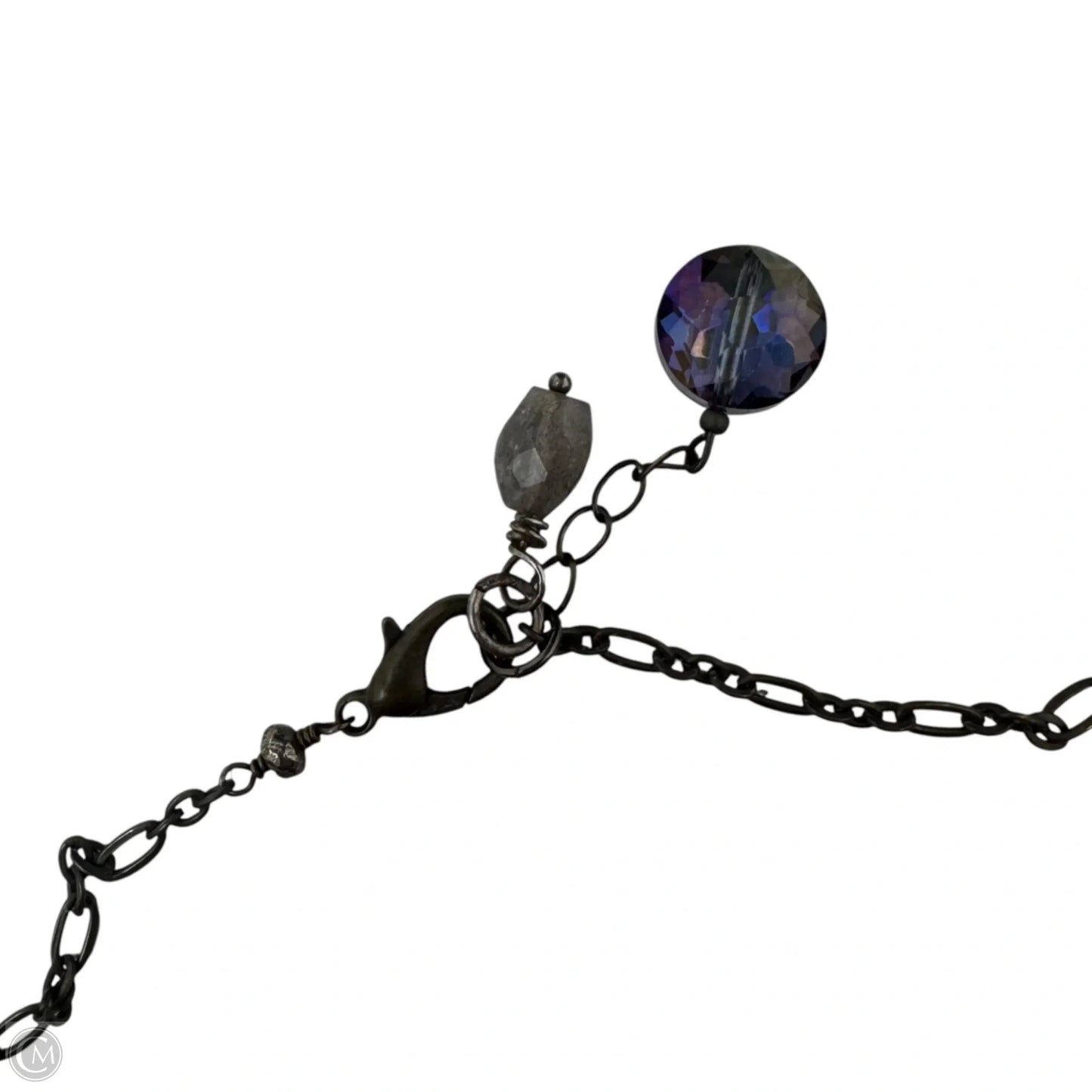 Druzy Pendant Necklace Long