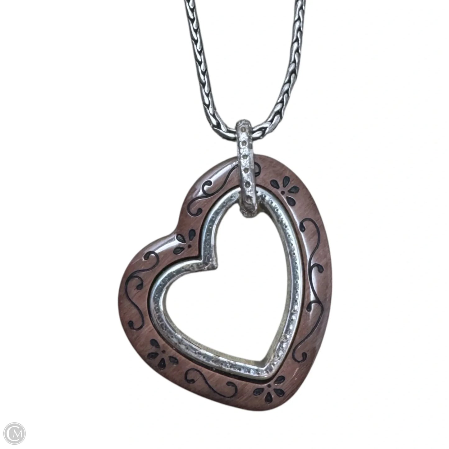 Heart Pendant Necklace By Brighton
