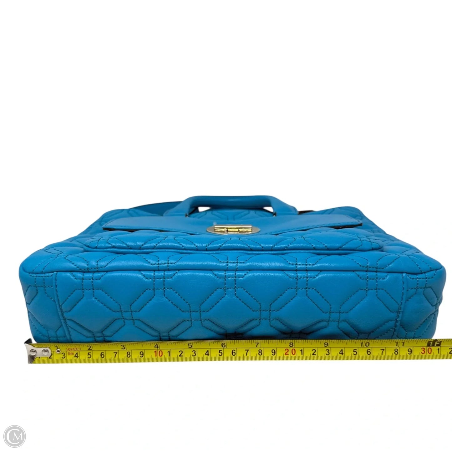 Astor Court Lila Quilted Leather Shoulder Bag  Designer By Kate Spade, Size: Medium