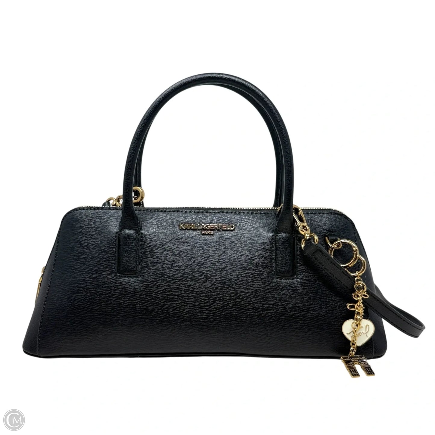 Maybelle Satchel Designer By Karl Lagerfeld, Size: Medium