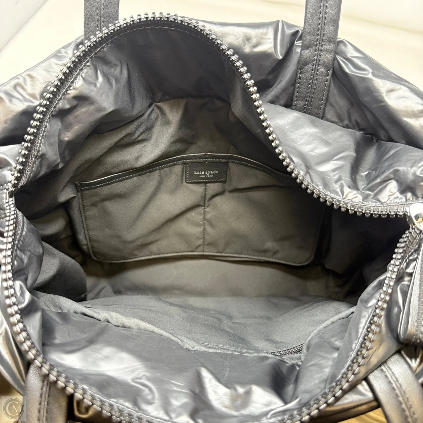 Puffed Puffy Tote Designer By Kate Spade, Size: Medium