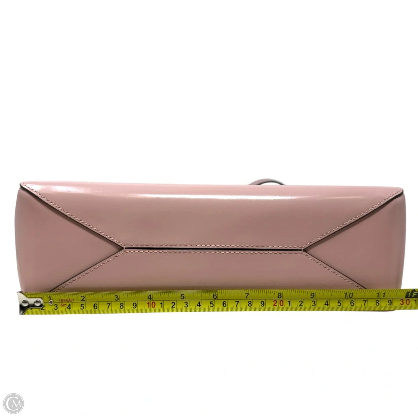 Emerson Patent Leather Tote In Clay Pink Designer By Tory Burch, Size: Medium