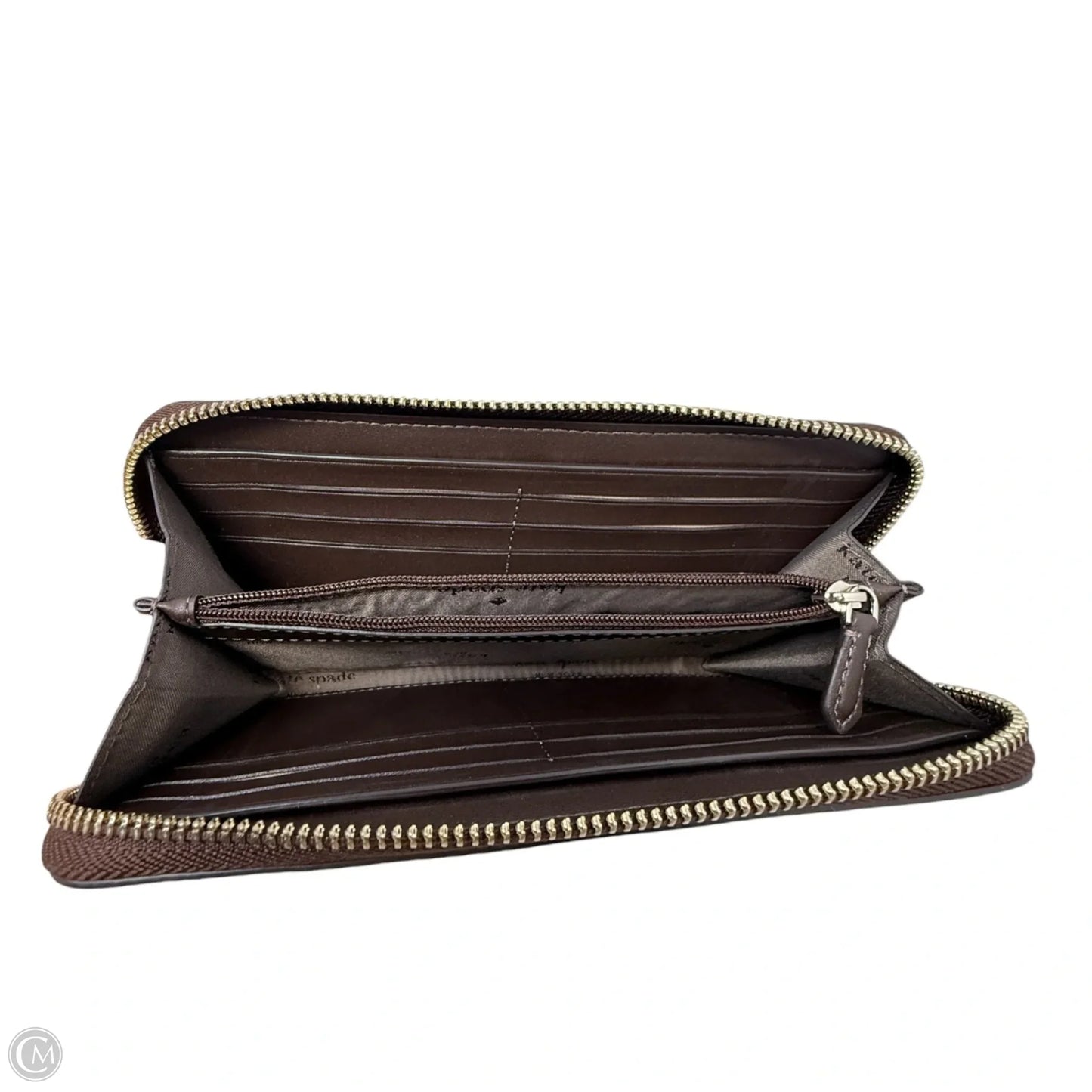 Lena Large Continental Wallet In Hot Fudge Designer By Kate Spade, Size: Medium