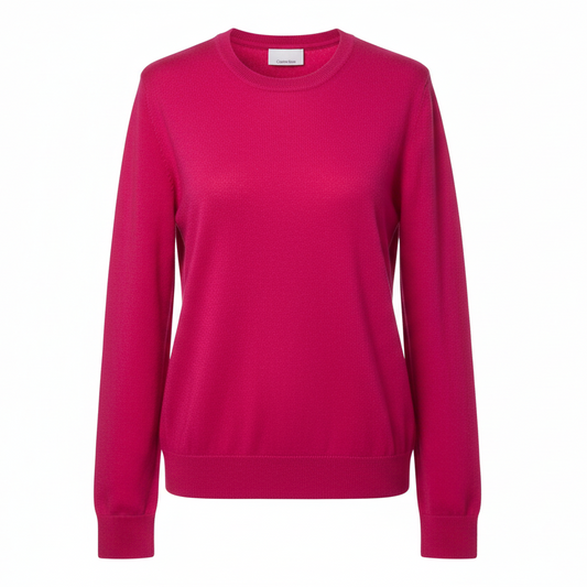 Sweater By Calvin Klein In Pink, Size: XL
