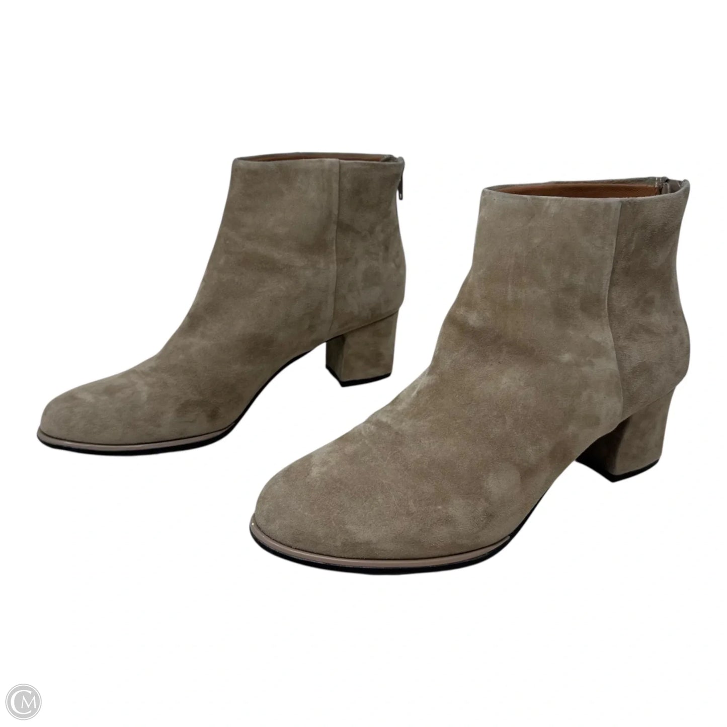 Boots Ankle Heels By L’Amour Des Pieds In Taupe, Size: 8