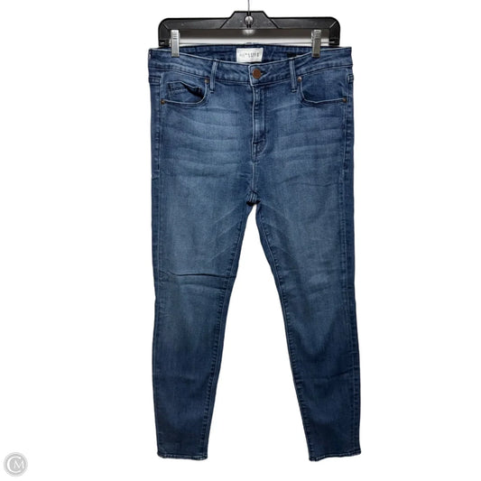 Jeans Skinny By Parker Smith In Blue Denim, Size: 12