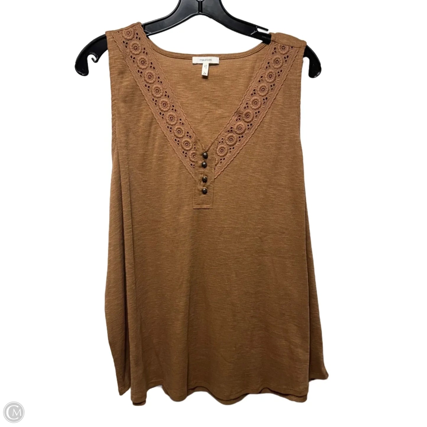 Tank Top By Maurices In Brown, Size: 2x
