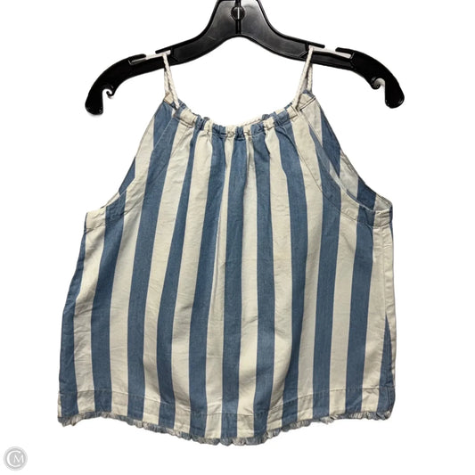 Top Sleeveless By Maeve In Striped Pattern, Size: Xs