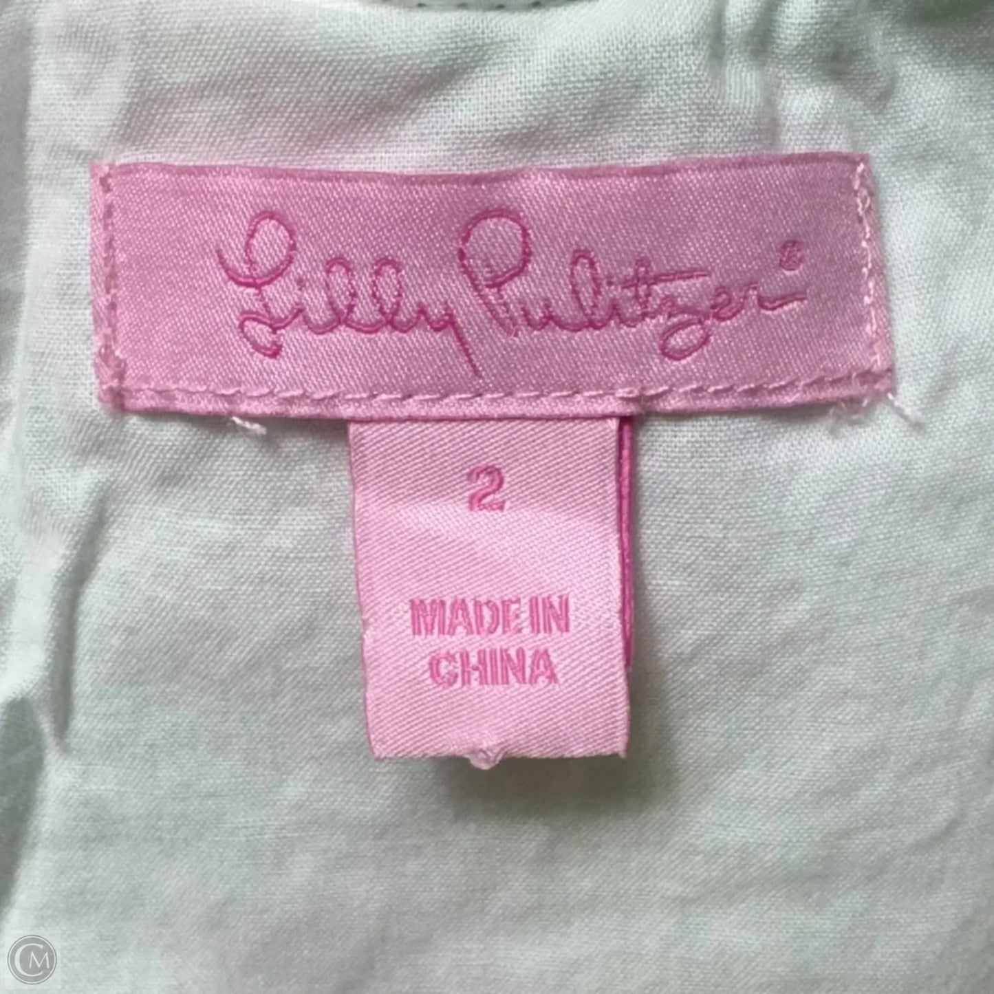 Lacina Dress Designer By Lilly Pulitzer In Resort White Just Add Mint, Size: 2