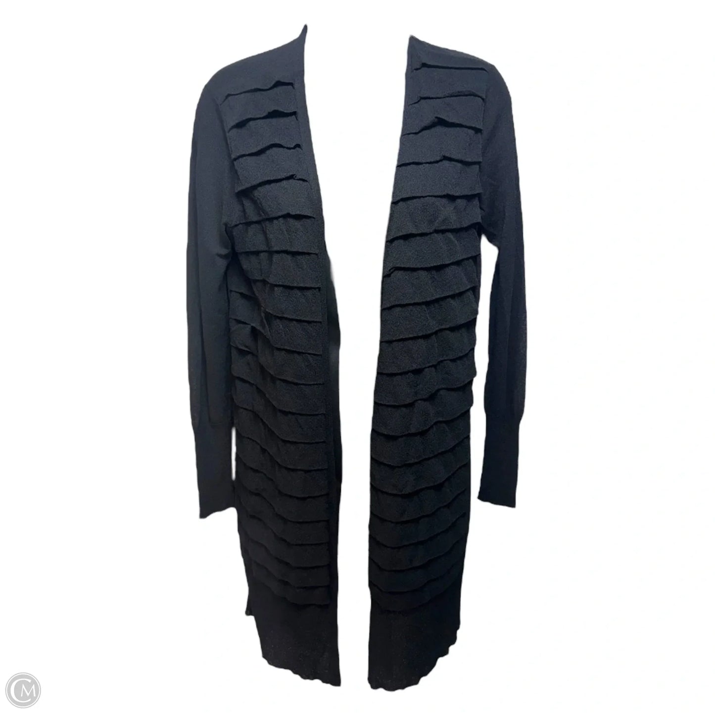 Sweater Cardigan By Eileen Fisher In Black, Size: Xs