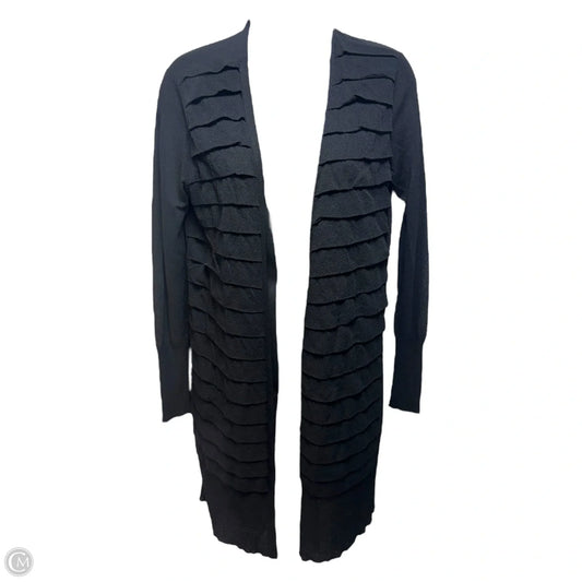 Sweater Cardigan By Eileen Fisher In Black, Size: Xs