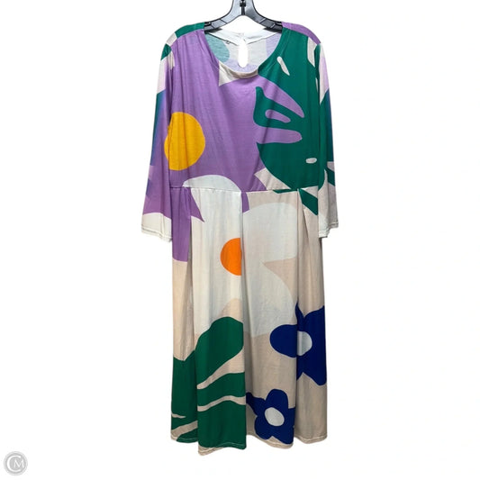 Dress Casual Maxi Unbranded In Multi-colored, Size: 4x