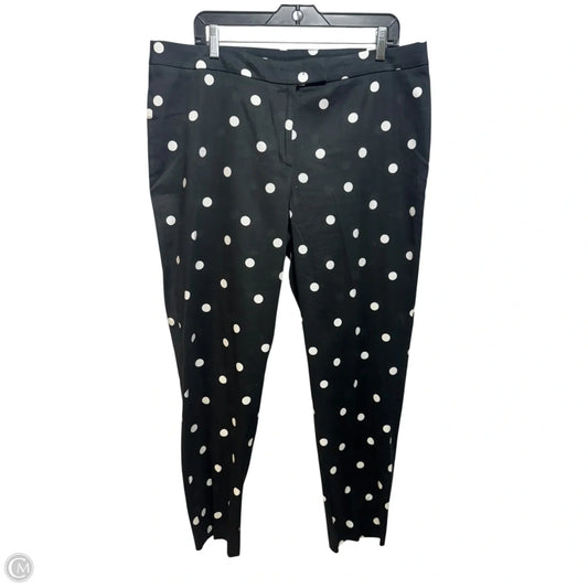 Pants Dress By Anne Klein In Polkadot Pattern, Size: 14