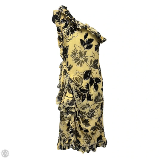 Collection One-Shoulder Sequin Dress By J. Crew Collection In Crinkle Chiffon, Size: 2