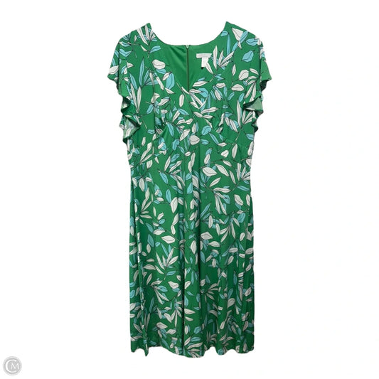 Dress Casual Maxi By London Times In Green, Size: 14