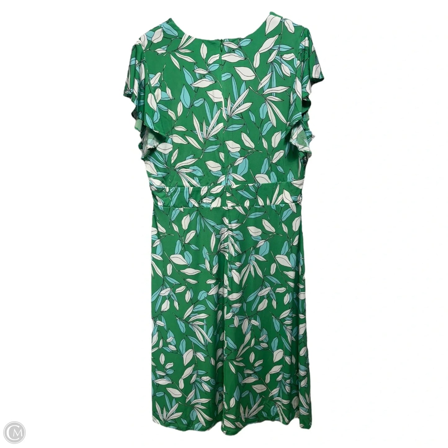 Dress Casual Maxi By London Times In Green, Size: 14