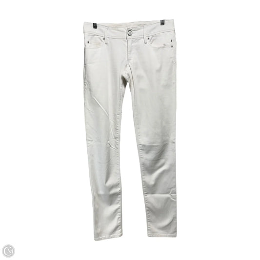Worth Skinny Jeans Designer By Lilly Pulitzer In Resort White, Size: 0