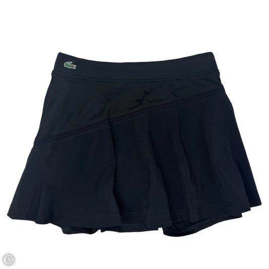 Athletic Skort By Lacoste In Black, Size: 6
