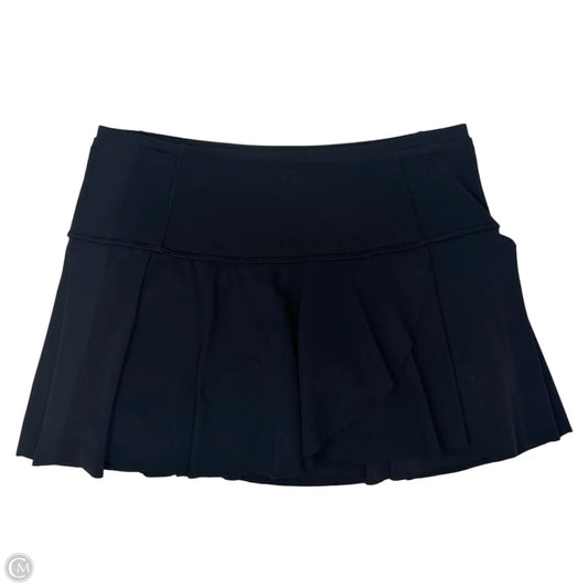 Athletic Skort By Lululemon In Black, Size: 6