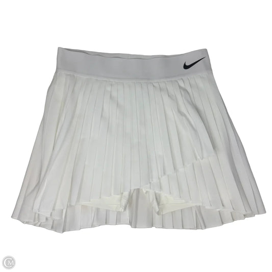 Athletic Skort By Nike Apparel In White, Size: S