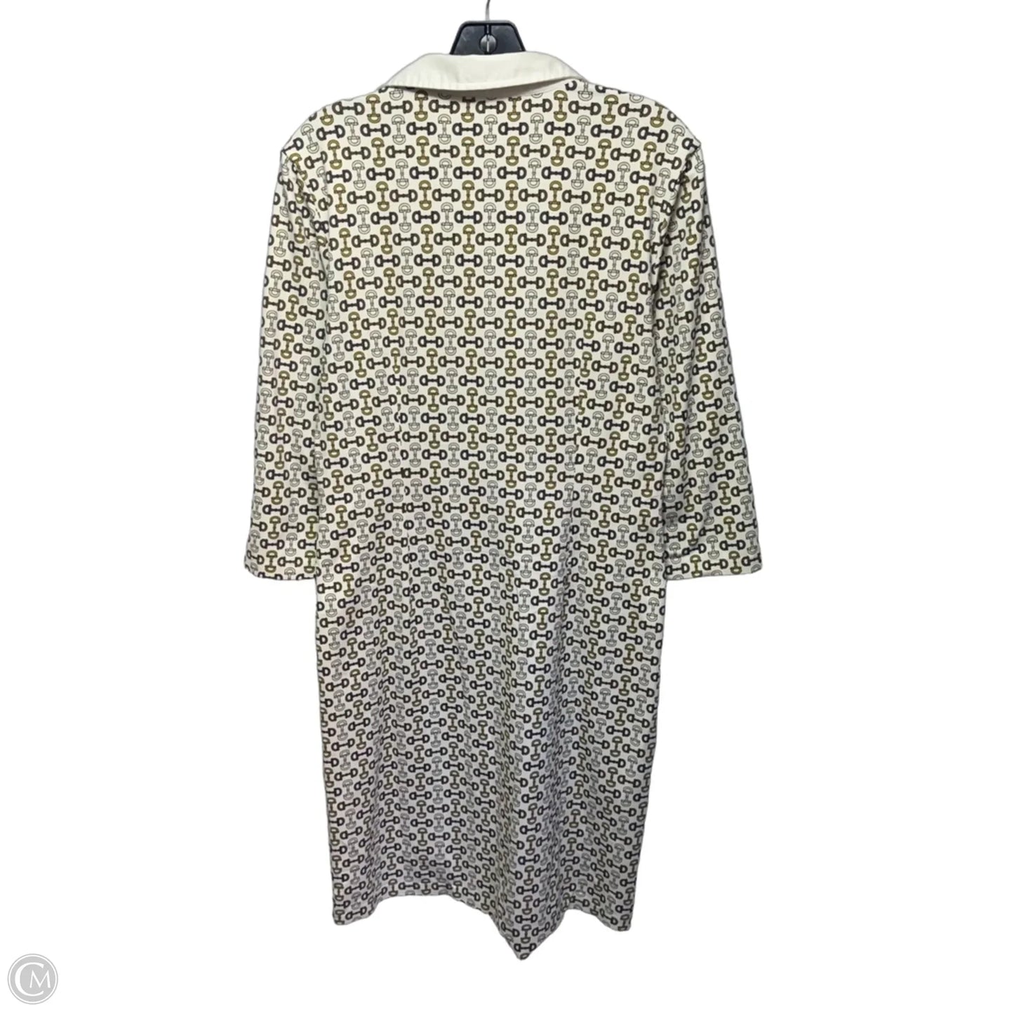 Dress Casual Short By J Mclaughlin In Cream & Tan, Size: M