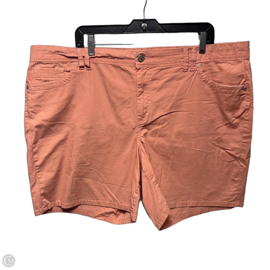 Shorts By Bandolino In Peach, Size: 20