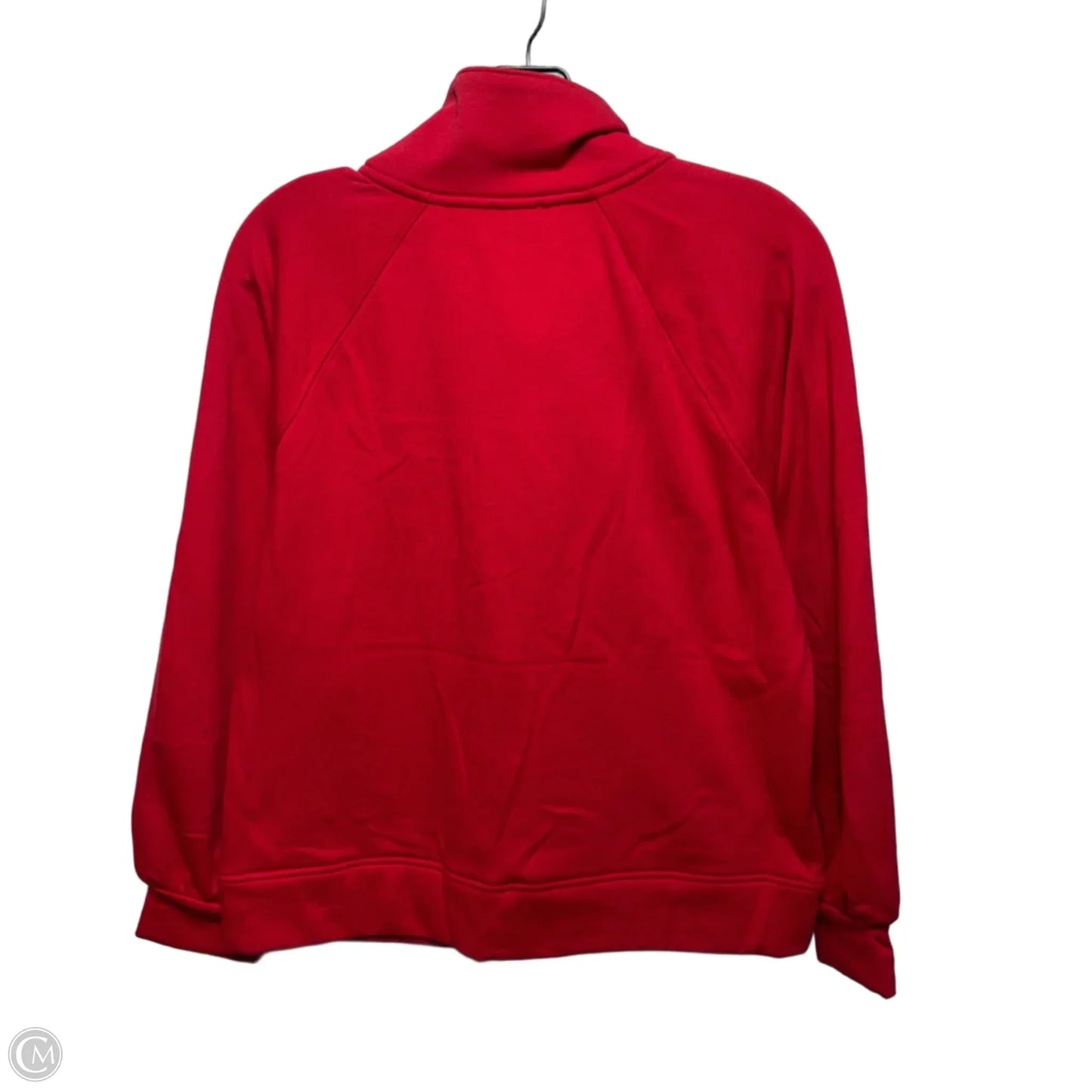 Sweatshirt Collar By Talbots In Red, Size: M