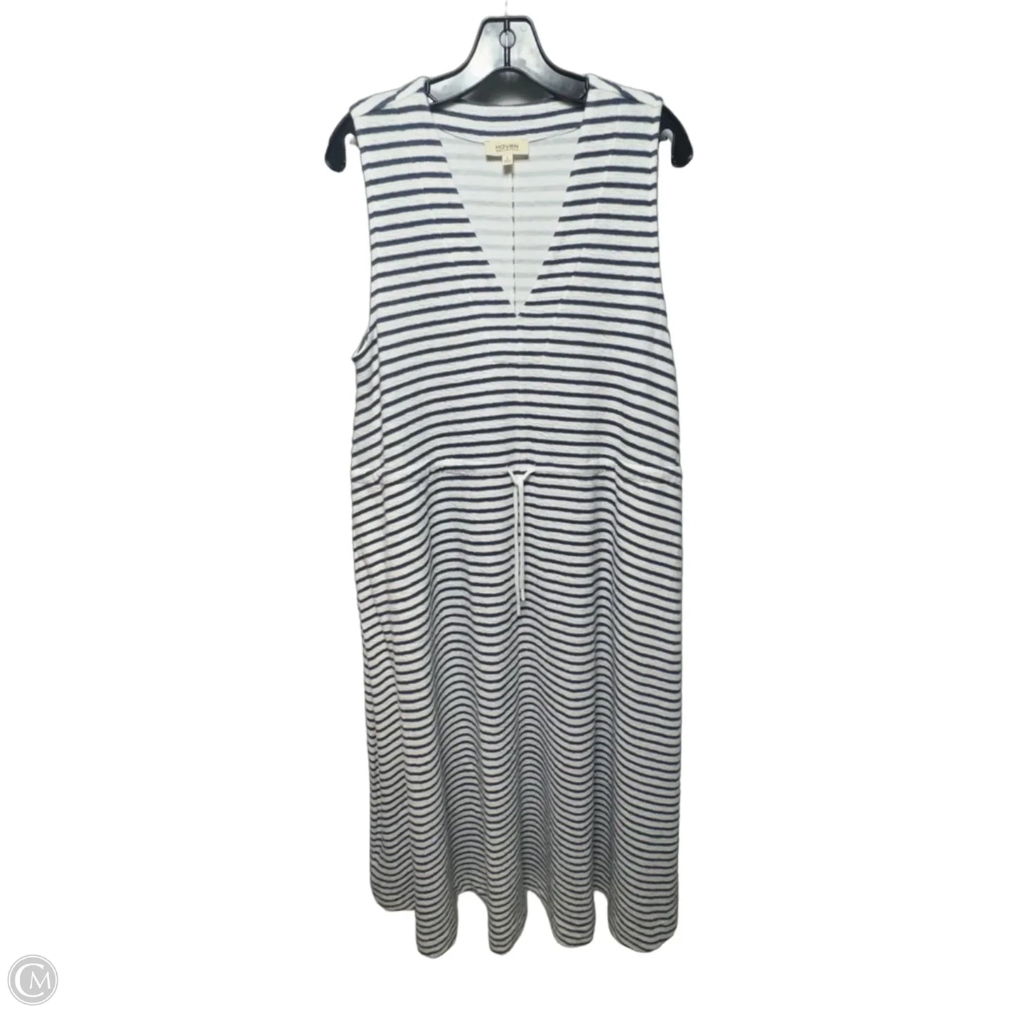 Dress Casual Maxi By Haven In Striped Pattern, Size: L