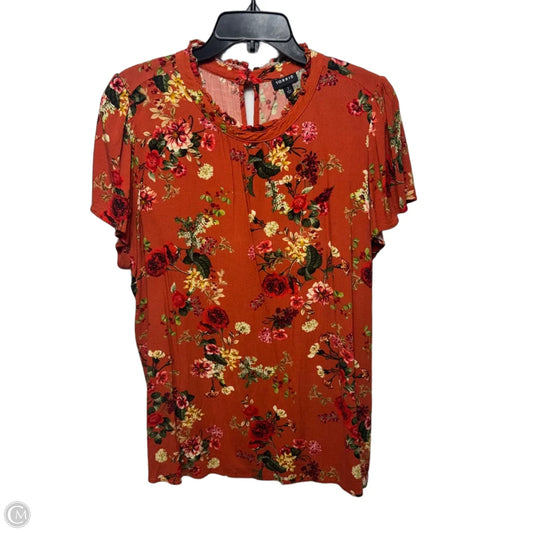 Top Short Sleeve By Torrid In Floral Print, Size: 2x