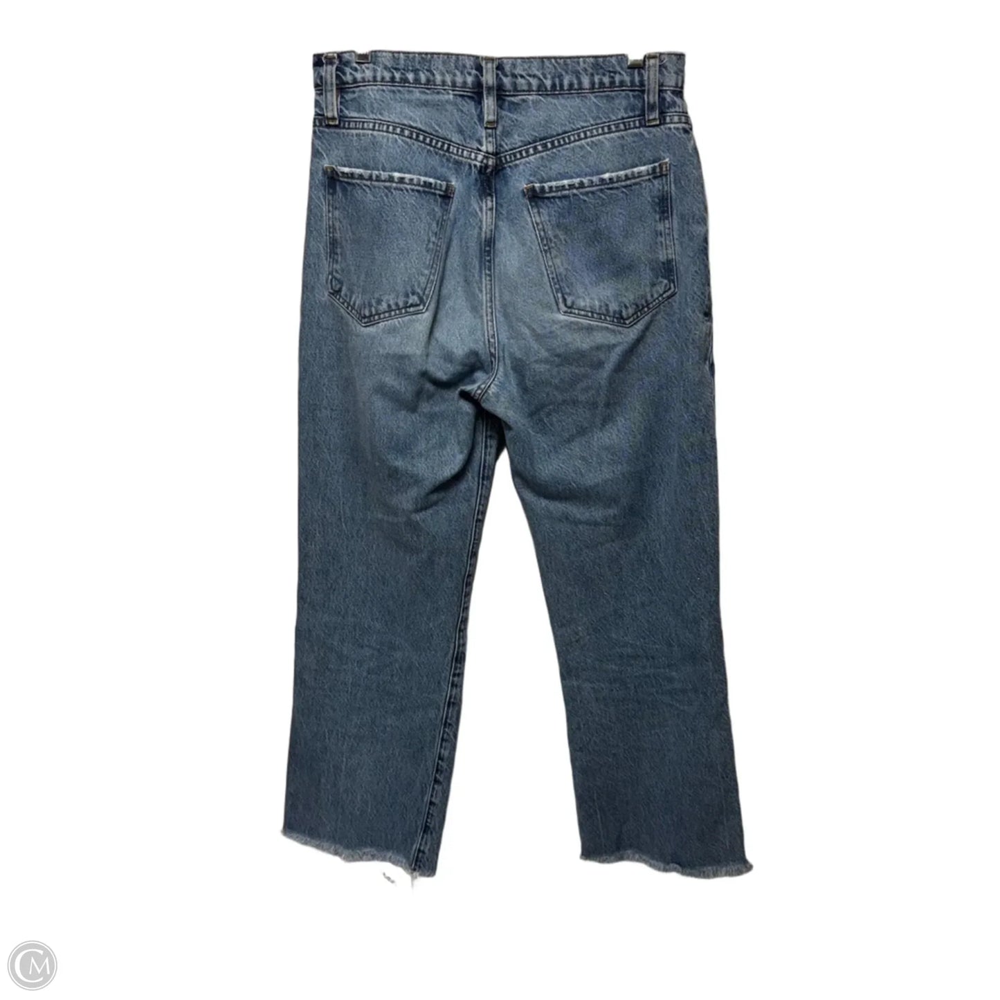 Le Jane Crop Jeans By Frame In Blue Denim, Size: 4/27